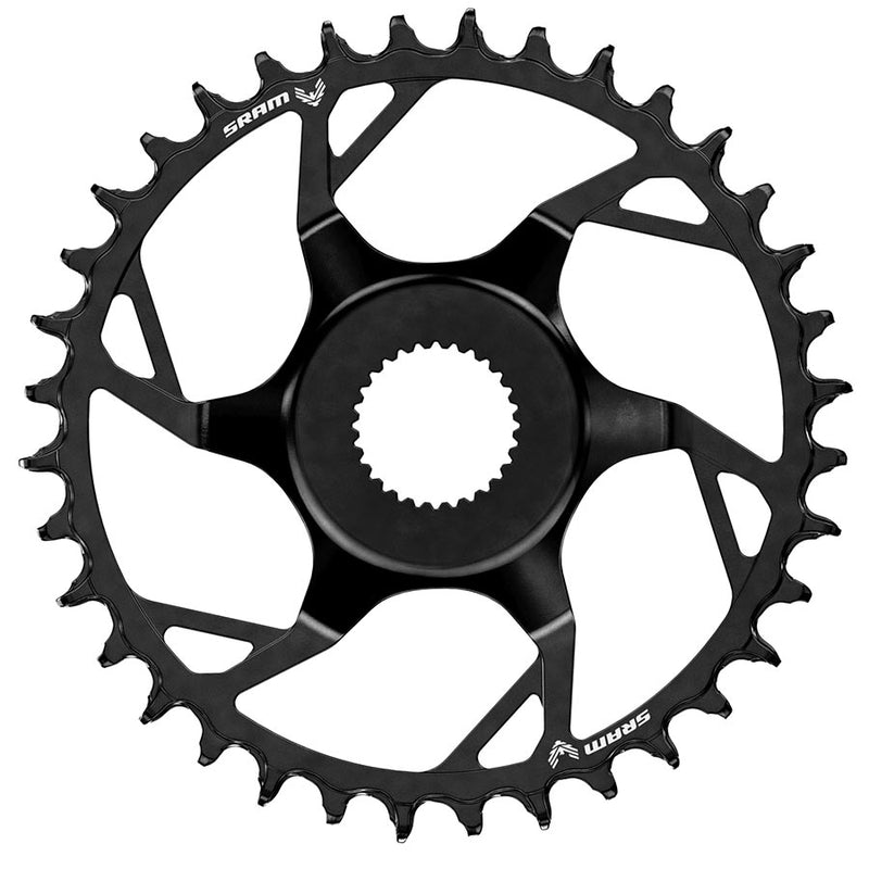 Load image into Gallery viewer, SRAM Bosch DU38 T-Type Chainring Teeth: 36 Speed: 12 BCD: Direct Mount Bosch DU38 Steel Black
