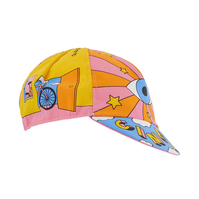 Load image into Gallery viewer, Cinelli Cycling Cap Explorer Gabe Alcala Planets Mix
