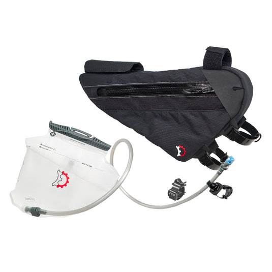 Revelate Designs Sandur Frame Bag Hydration Bundle Small Blk  