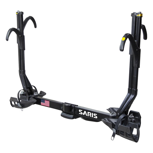 Saris Superclamp G3 Hitch Mount Rack 1-1/4 and 2 Bikes: 2 Max weight per bike: 60 lb