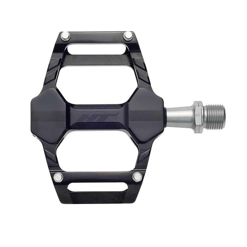 HT Components AR06 Cheetah Platform Pedals Body: Aluminum Spindle: Cr-Mo 9/16 Black Pair