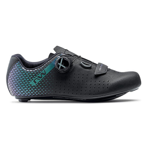 Northwave CORE PLUS 2 WMN Road Shoes Black/Iridescent 37 Pair