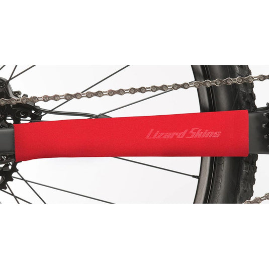 Lizard Skins Chainstay Protector Sm Red Neoprene