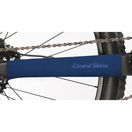 Lizard Skins Chainstay Protector L Blue Neoprene