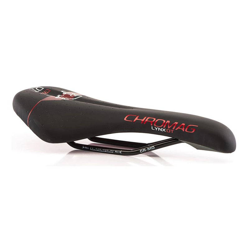 Load image into Gallery viewer, Chromag Lynx DT Saddle 280 x 135mm Unisex 292g Black/Red
