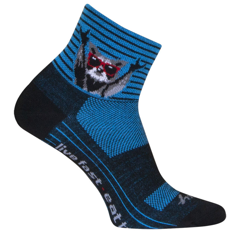 Load image into Gallery viewer, Sockguy Live Fast Socks 9-13 Blue

