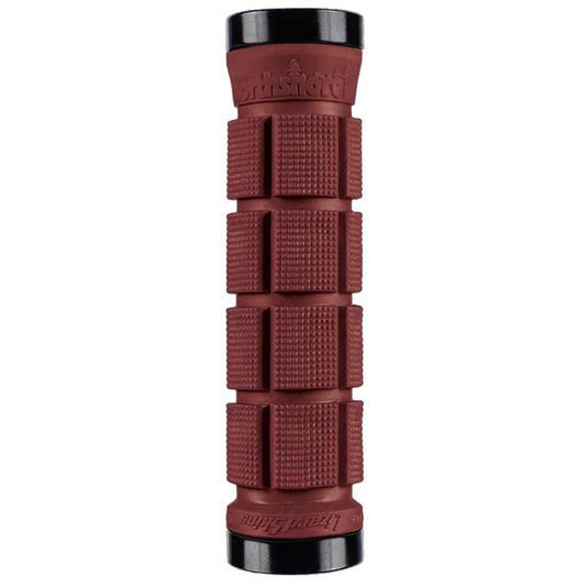Lizard Skins Northshore Lock-On Grips 130mm Deep Red