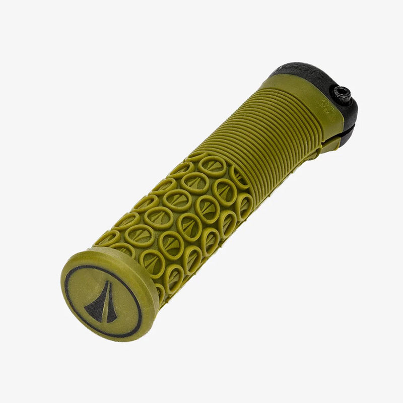 Load image into Gallery viewer, SDG Components Thrice 33 Grips 136mm OIive
