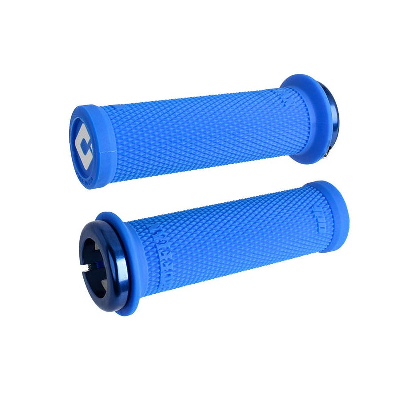 Load image into Gallery viewer, ODI Ruffian Mini V2.1 Grips 110mm Blue Pair
