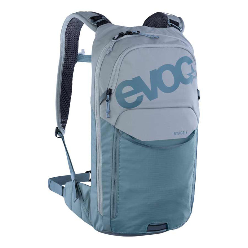 Load image into Gallery viewer, EVOC Stage 6 + 2L Bladder Hydration Bag Volume: 6L Bladder: Included (2L) Stone / Steel
