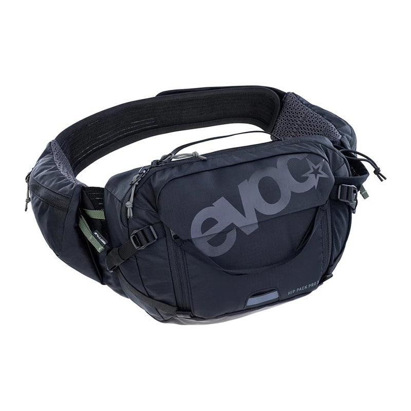 Load image into Gallery viewer, EVOC Hip Pack Pro 3 +1.5L Bladder Hip Pack 3L Included (1.5L) Black
