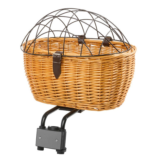 M-Wave BA Pet Basket Front or Rear 29.5x43x22cm Tan