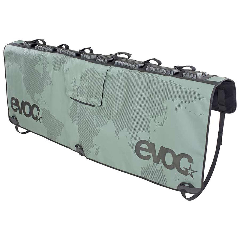 Load image into Gallery viewer, EVOC Tailgate Pad 136cm / 53.5'' wide for mid-sized trucks Olive
