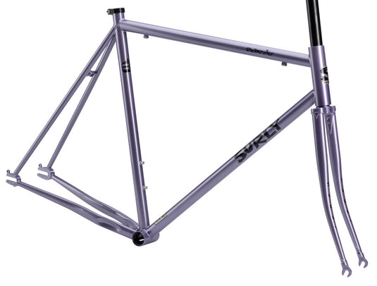Surly Steamroller Frameset - 700c Steel Anxious Lavender 53cm