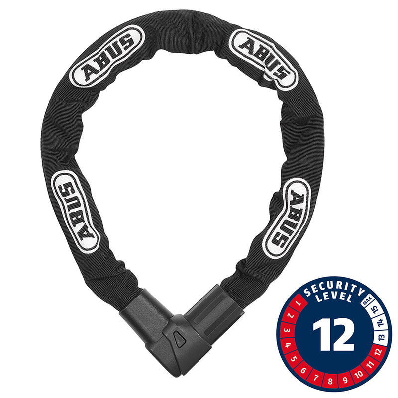 Load image into Gallery viewer, Abus CityChain Plus 1010K Chain Lock Key 9mm 140cm 4.6' Black
