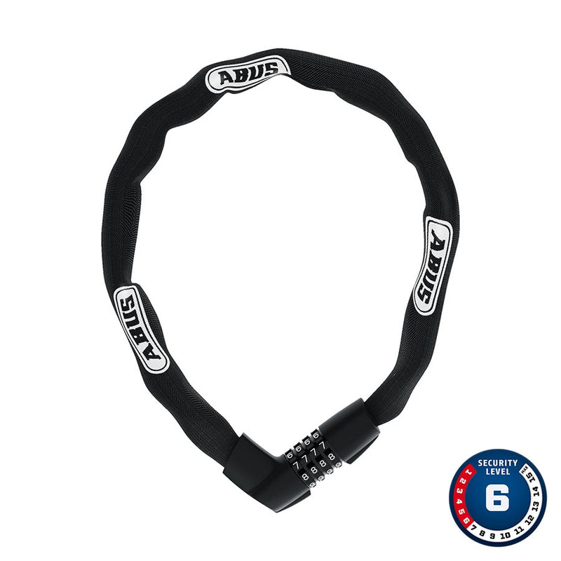Load image into Gallery viewer, Abus Tresor 1385 Chain Lock Combo 7mm 75cm 2.5' Black
