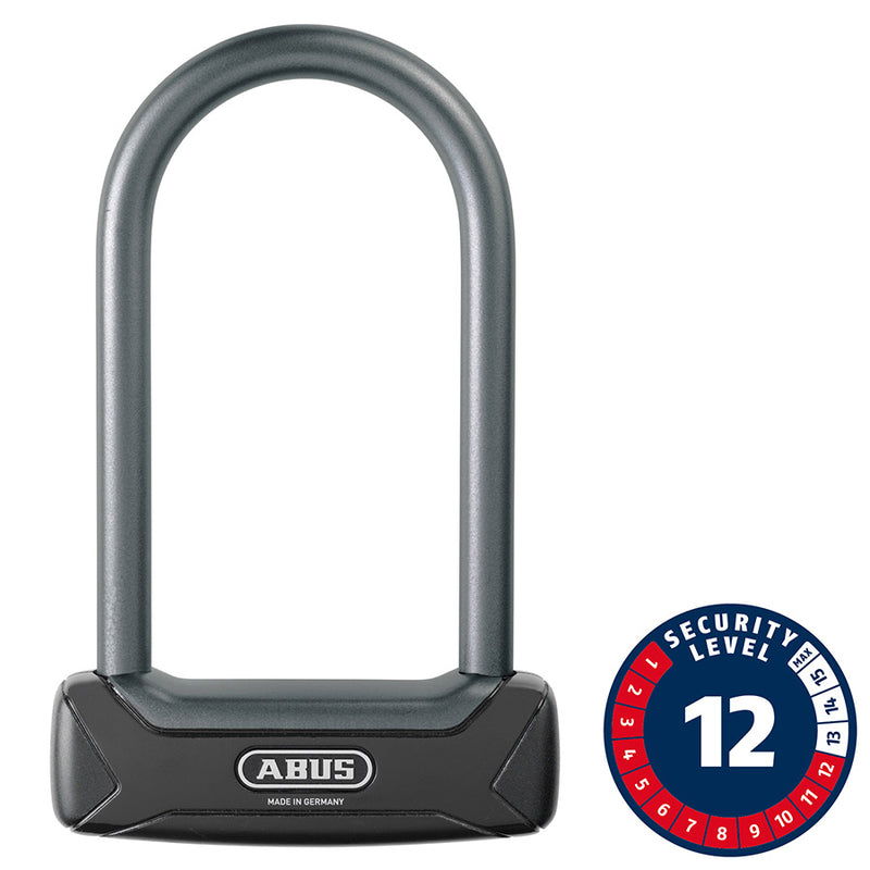 Load image into Gallery viewer, Abus Granit Plus 640 U-Lock Key 12mm 8.30cm x 15.0 cm 3.3''x 5.9'' Black
