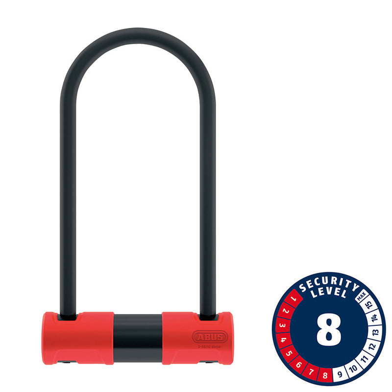 Load image into Gallery viewer, Abus 440A Alarm U-Lock Key 170x230mm 6.7''x9'' Thickness in mm: 12mm Black
