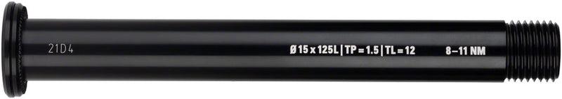 Load image into Gallery viewer, WHISKY No.9 Thru Bolt - 15mm 125mm P1.5 TL12 Black
