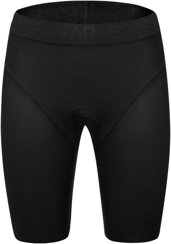 GORE Fernflow Liner Shorts - Black Womens Large/12-14