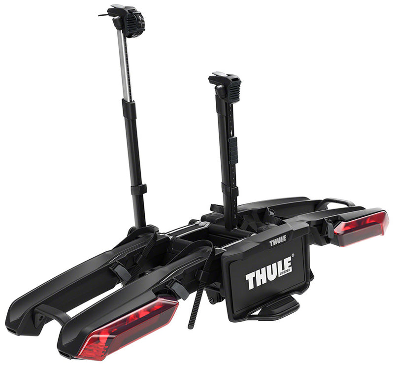 Load image into Gallery viewer, Thule Epos Platform Hitch Bike Rack With Lamp Kit - 2-Bike 1-1/4" 2" Receiver BLK
