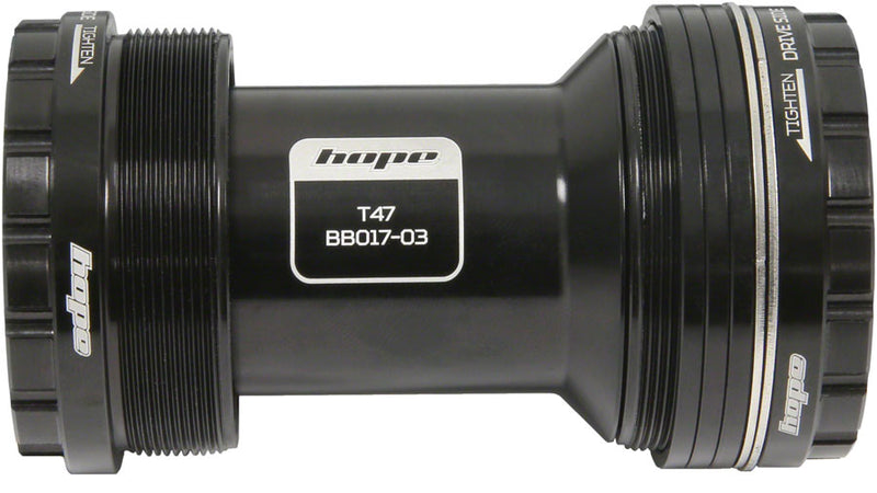 Load image into Gallery viewer, Hope T47 Bottom Bracket Bottom Bracket - 68/73mm For 30mm Spindle Stainless BLK

