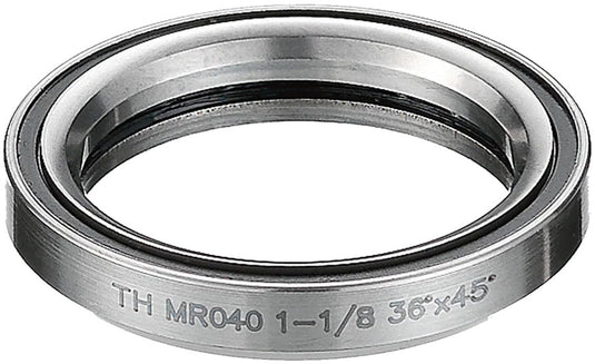 FSA Stainless ACB Bearing 1-1/8" Diameter 36x45° Contact Angle Headset Use – Stainless Steel