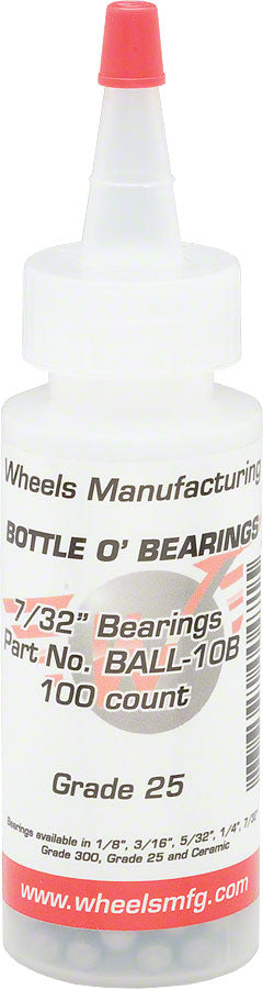 Load image into Gallery viewer, Wheels Manufacturing Grade 25 7/32" Loose Ball Bearing: Bottle of 100
