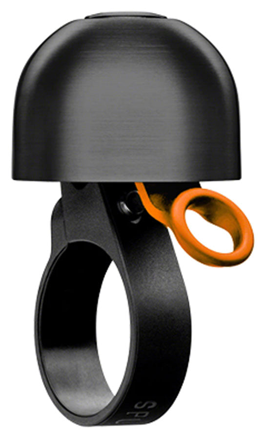 Load image into Gallery viewer, Spurcycle Compact Bell - 22.2mm Black/Orange
