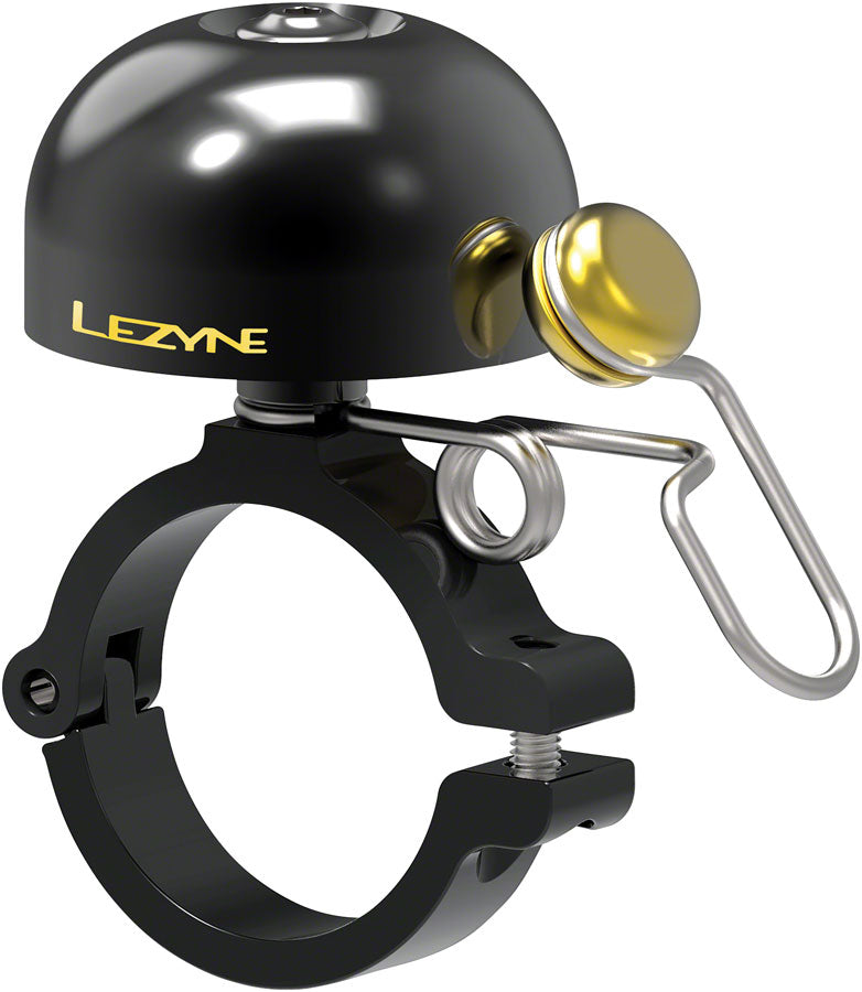 Load image into Gallery viewer, Lezyne Classic Brass Bell - Hard Mount Black

