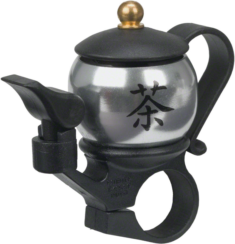 Load image into Gallery viewer, Dimension Silver Teapot Bell
