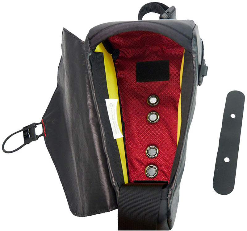 Load image into Gallery viewer, Revelate Designs Mag-Tank 2000 Bolt-On Top Tube Bag Black
