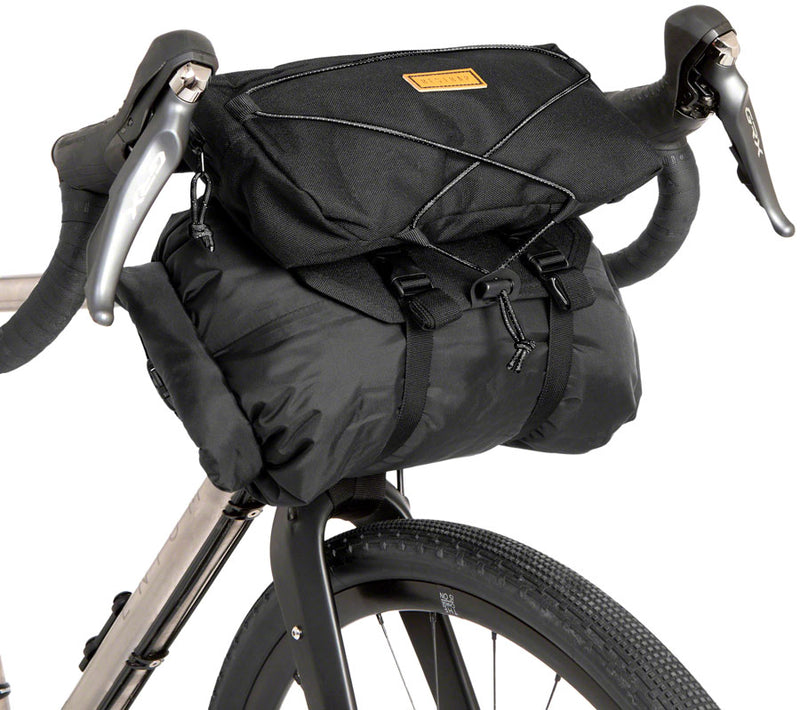 Load image into Gallery viewer, Restrap Bar Bag Handlebar Bag - Large Black/Black
