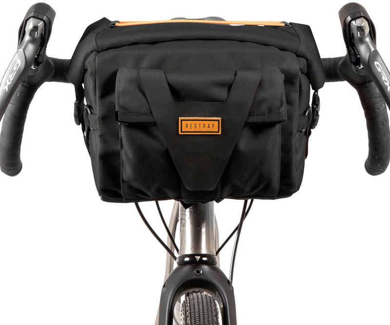 Load image into Gallery viewer, Restrap Bar Pack Handlebar Bag - Black
