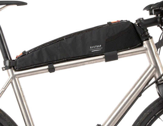 Restrap Race Top Tube Bag - Long 2L Black