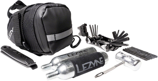 Lezyne M-Caddy Seat Bag Tubeless Kit - Black