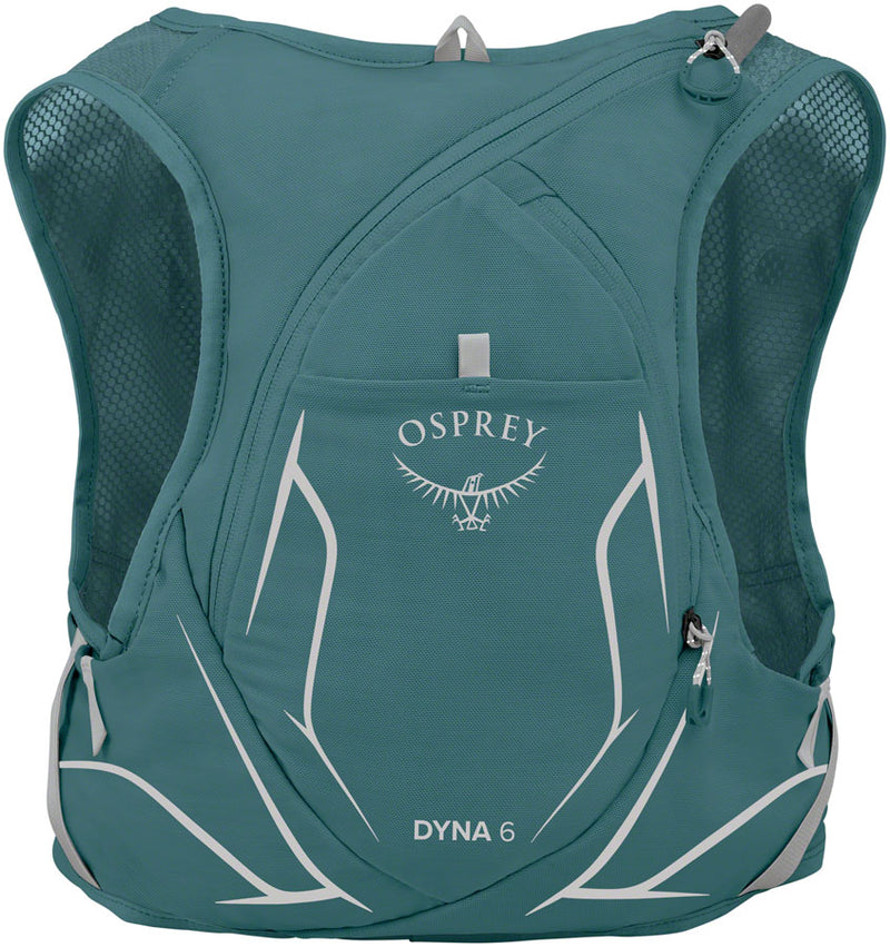 Load image into Gallery viewer, Osprey Dyna 6 Womens Hydration Vest - Blue/Silver Small
