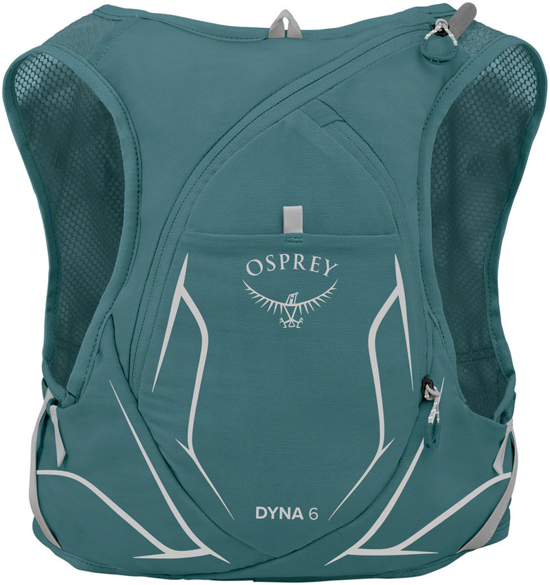 Load image into Gallery viewer, Osprey Dyna 6 Womens Hydration Vest - Blue/Silver Medium
