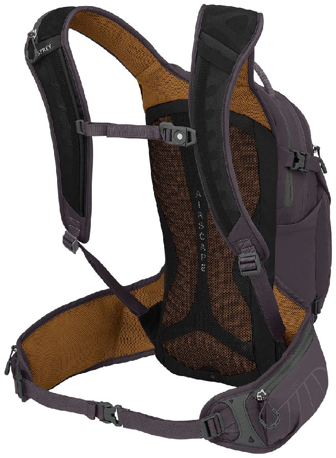 Load image into Gallery viewer, Osprey Raptor 14 Hydration Backpack - Extended Fit Space Travel / Toffee Orange
