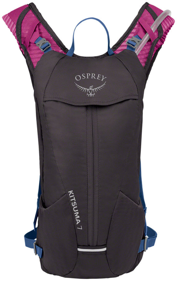 Load image into Gallery viewer, Osprey Kitsuma 7 Womens Hydration Pack - One Size Space Travel Gray
