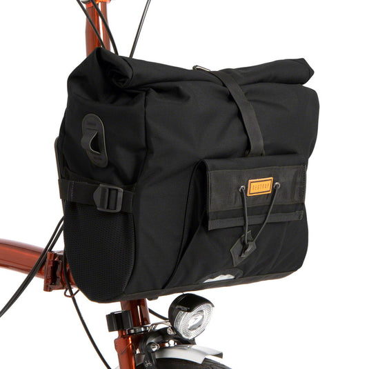 Restrap City Loader Handlebar Bag - Fits Brompton Mount 20L Black