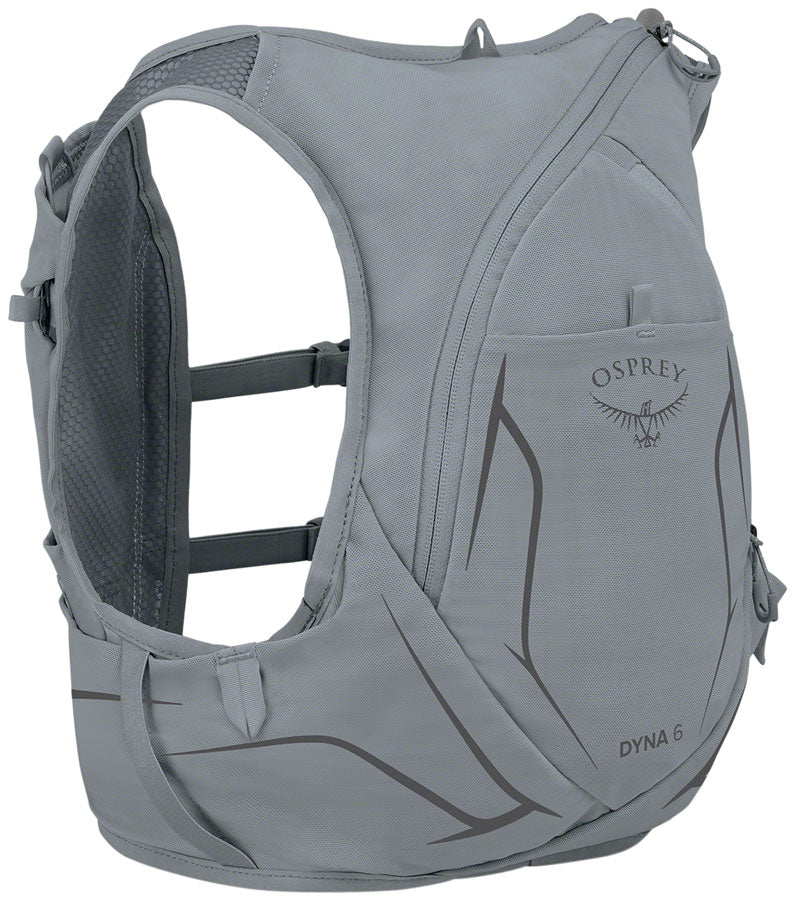 Load image into Gallery viewer, Osprey Dyna 6 Womens Hydration Vest - Gray Large
