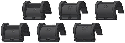 Ortlieb Rail Reducers For QL2.1/QL2 Systems Includes 2x8mm 2x10mm 2x12mm Enough 1 Pannier