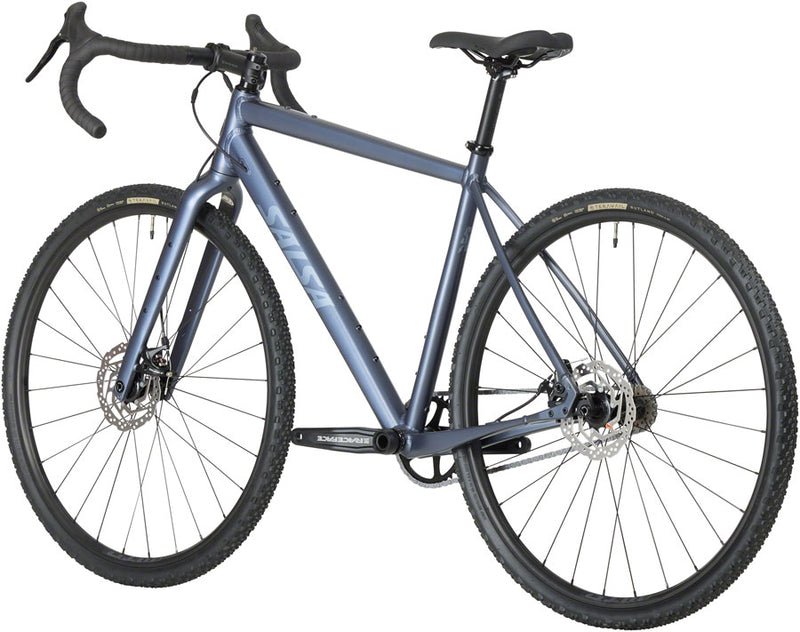 Load image into Gallery viewer, Salsa Stormchaser Single Speed Bike - 700c Aluminum Charcoal Blue 59cm
