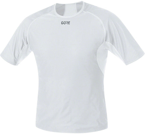 GORE WINDSTOPPER Base Layer Shirt - Gray/White Mens Medium