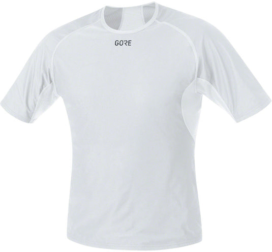 GORE WINDSTOPPER Base Layer Shirt - Gray/White Mens X-Large