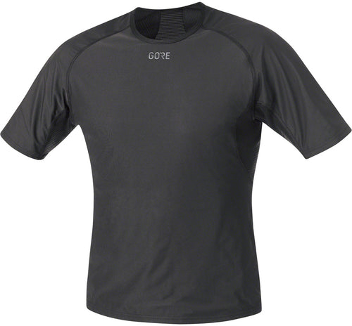 GORE WINDSTOPPER Base Layer Shirt - Black Mens Small