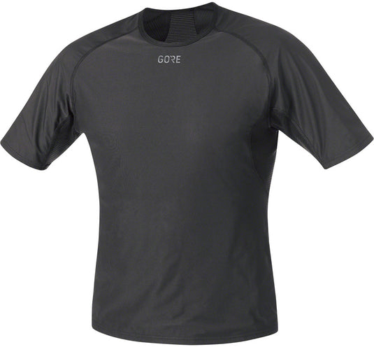 GORE WINDSTOPPER Base Layer Shirt - Black Mens Large