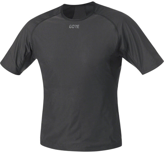 GORE WINDSTOPPER Base Layer Shirt - Mens Black X-Small