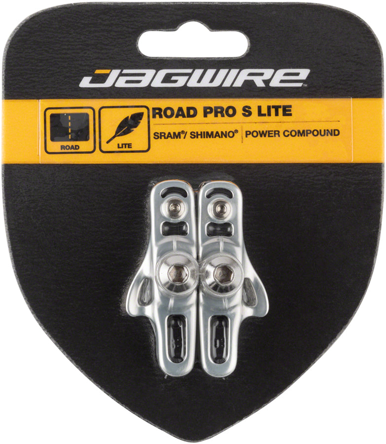 Load image into Gallery viewer, Jagwire Road Pro S Brake Pads SRAM/Shimano Silver
